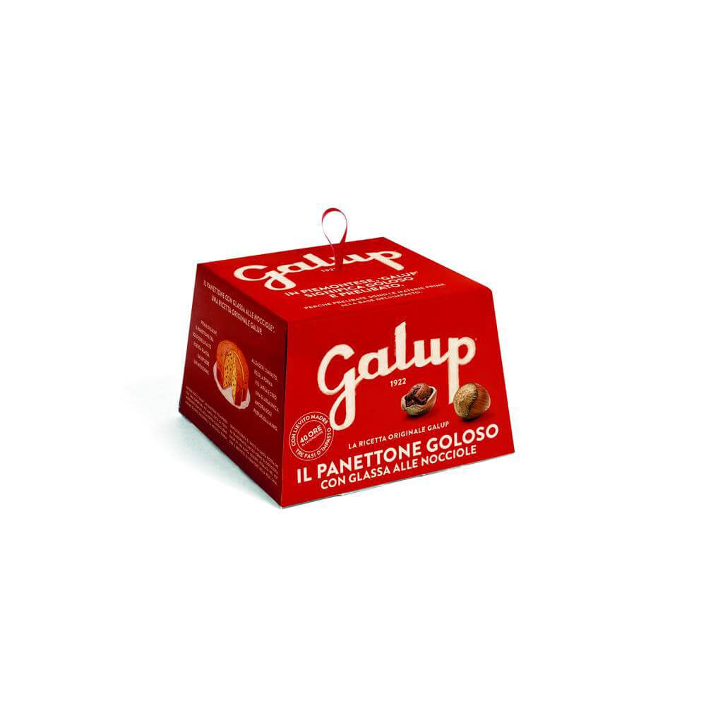 Galup Traditional Panettone with Hazelnut Frosting 100g